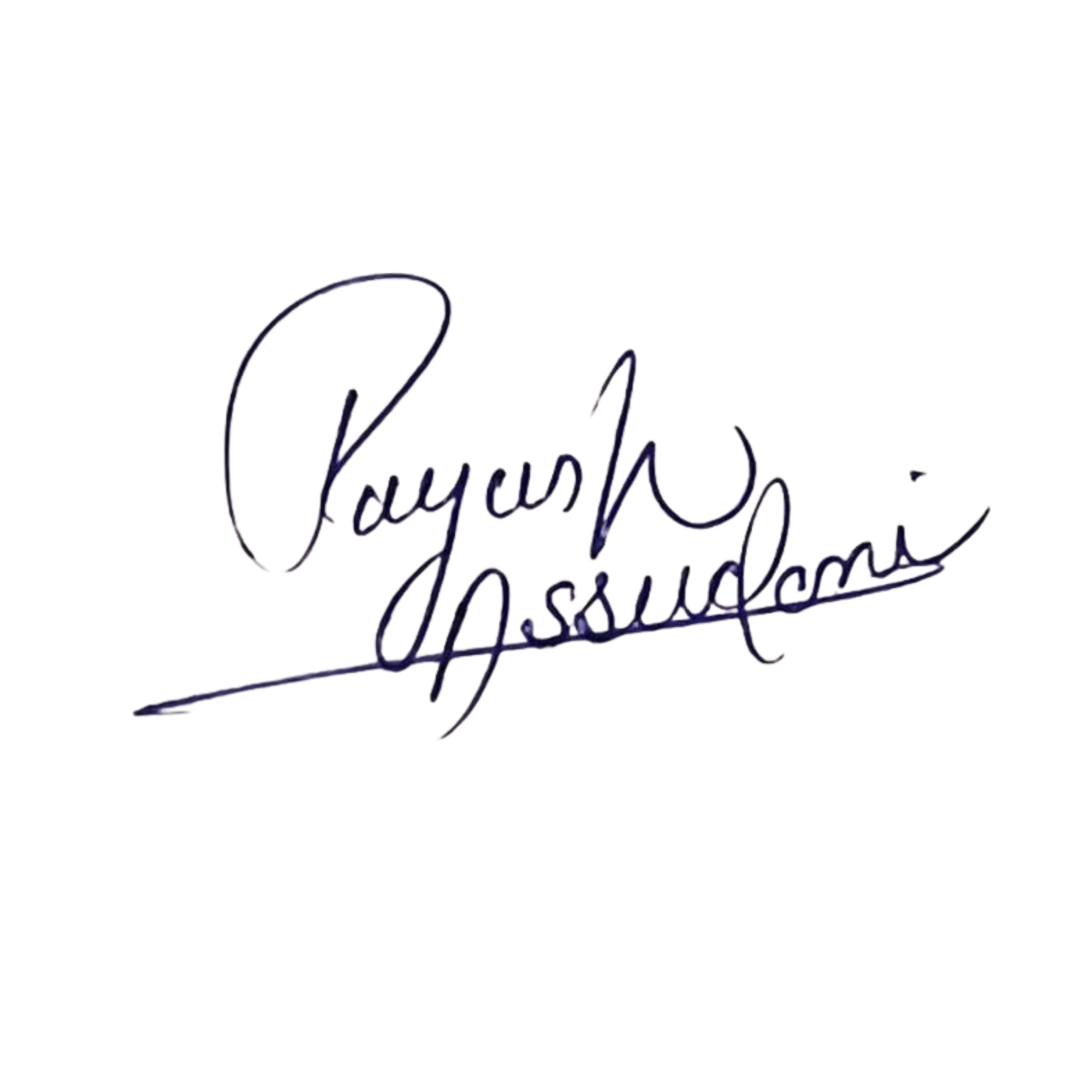 Piyush Assudani Official Signature